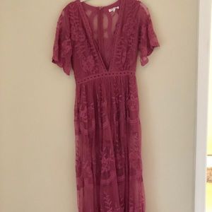 Magenta Party Dress